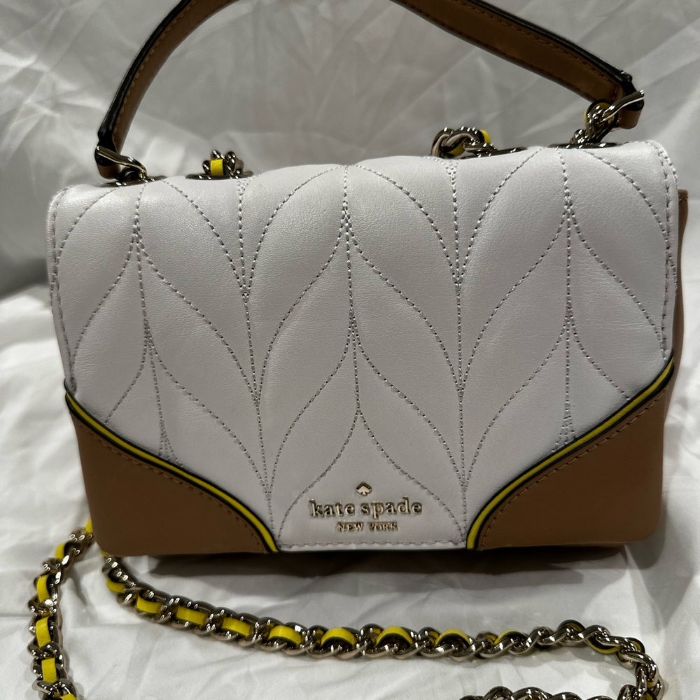 Kate Spade Briar Lane Handbag Quilted Chain Strap